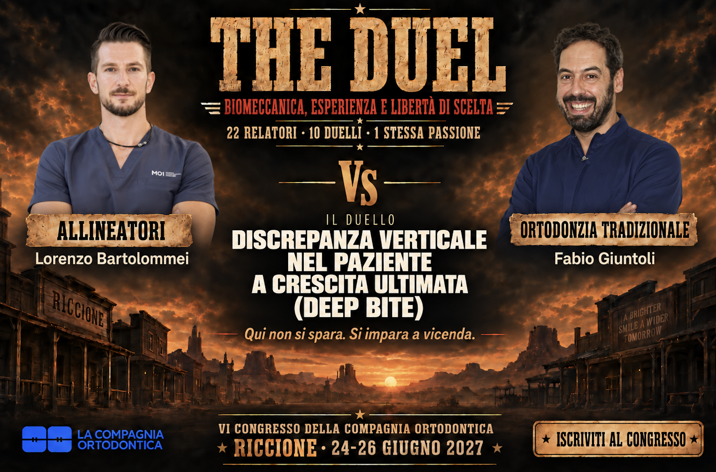Fabio Giuntoli e Lorenzo Bartolommei — Discrepanza verticale nel paziente a crescita ultimata (Deep Bite)