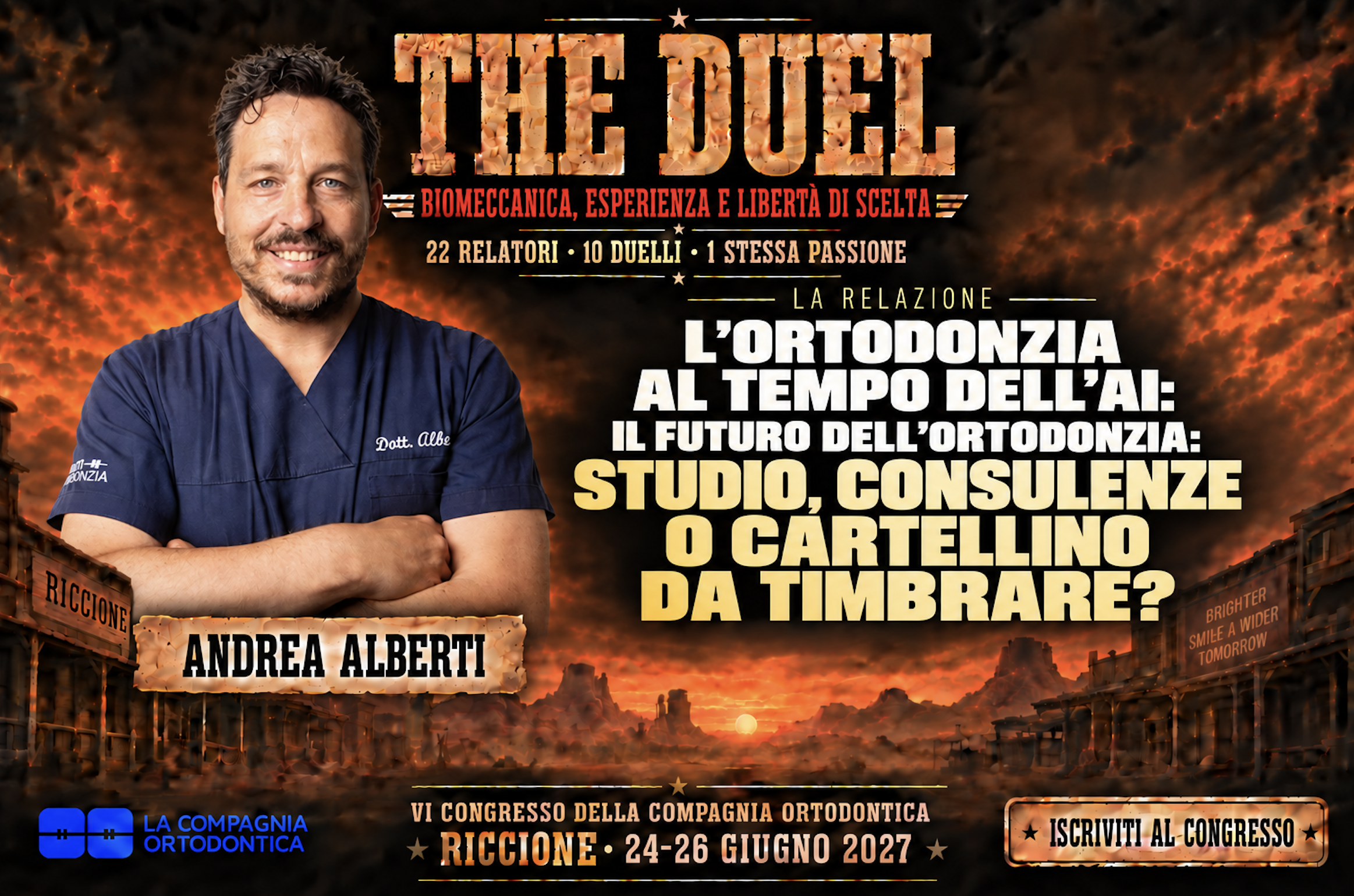 Andrea Alberti — Il futuro dell’ortodonzia: studio, consulenze o cartellino da timbrare?
